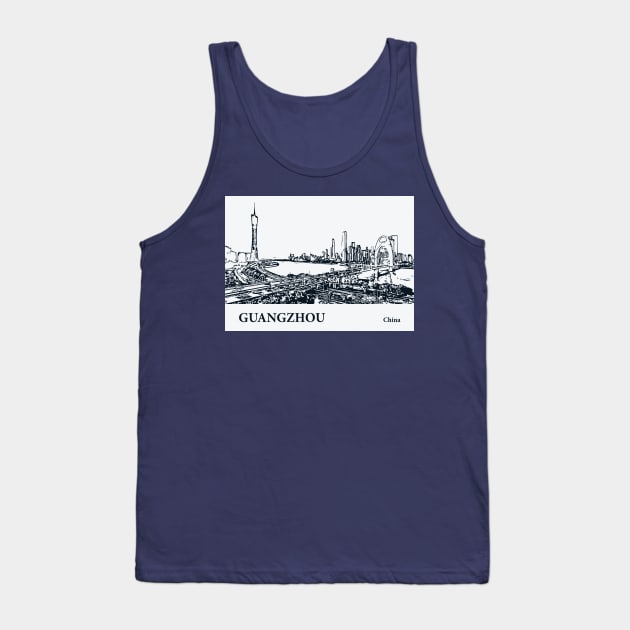 Guangzhou - China Tank Top by Lakeric